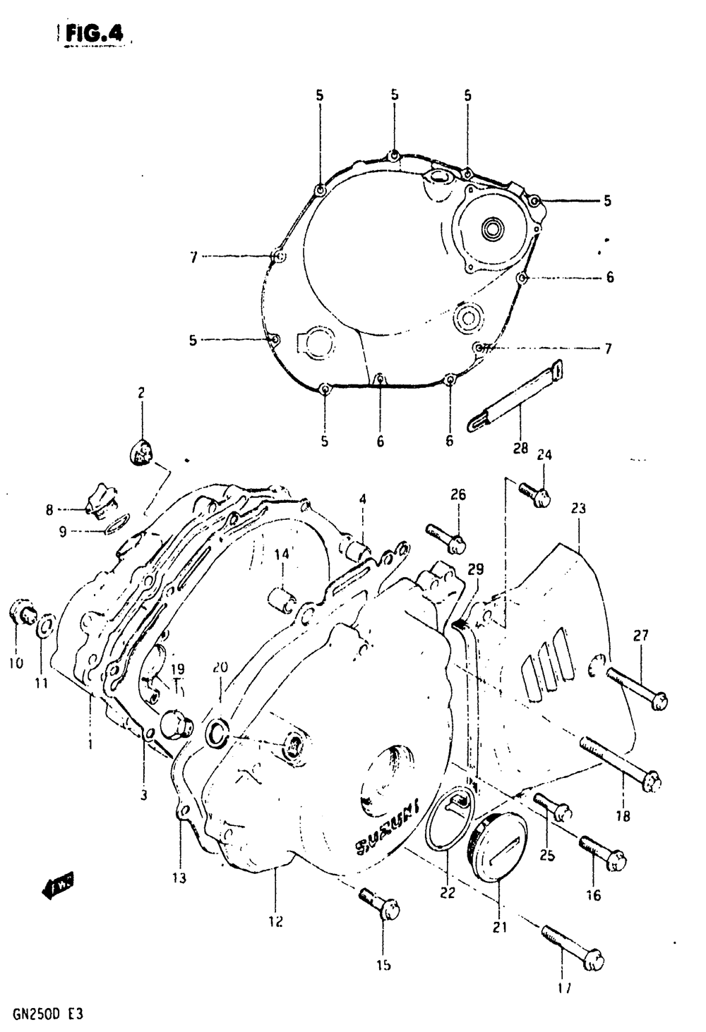 Crankcase cover