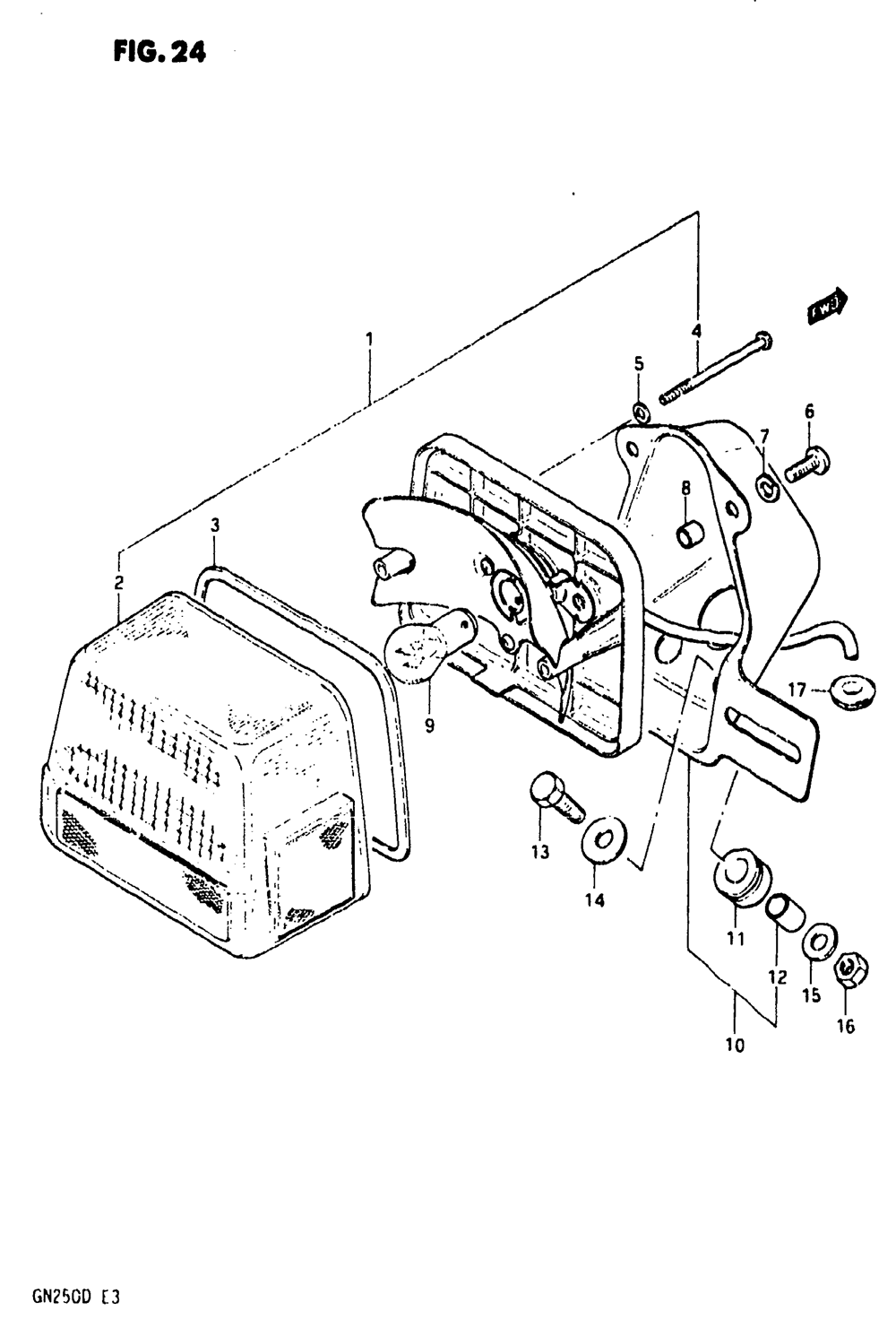 Rear combination