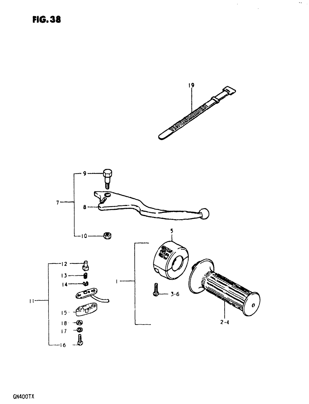 Right handle switch