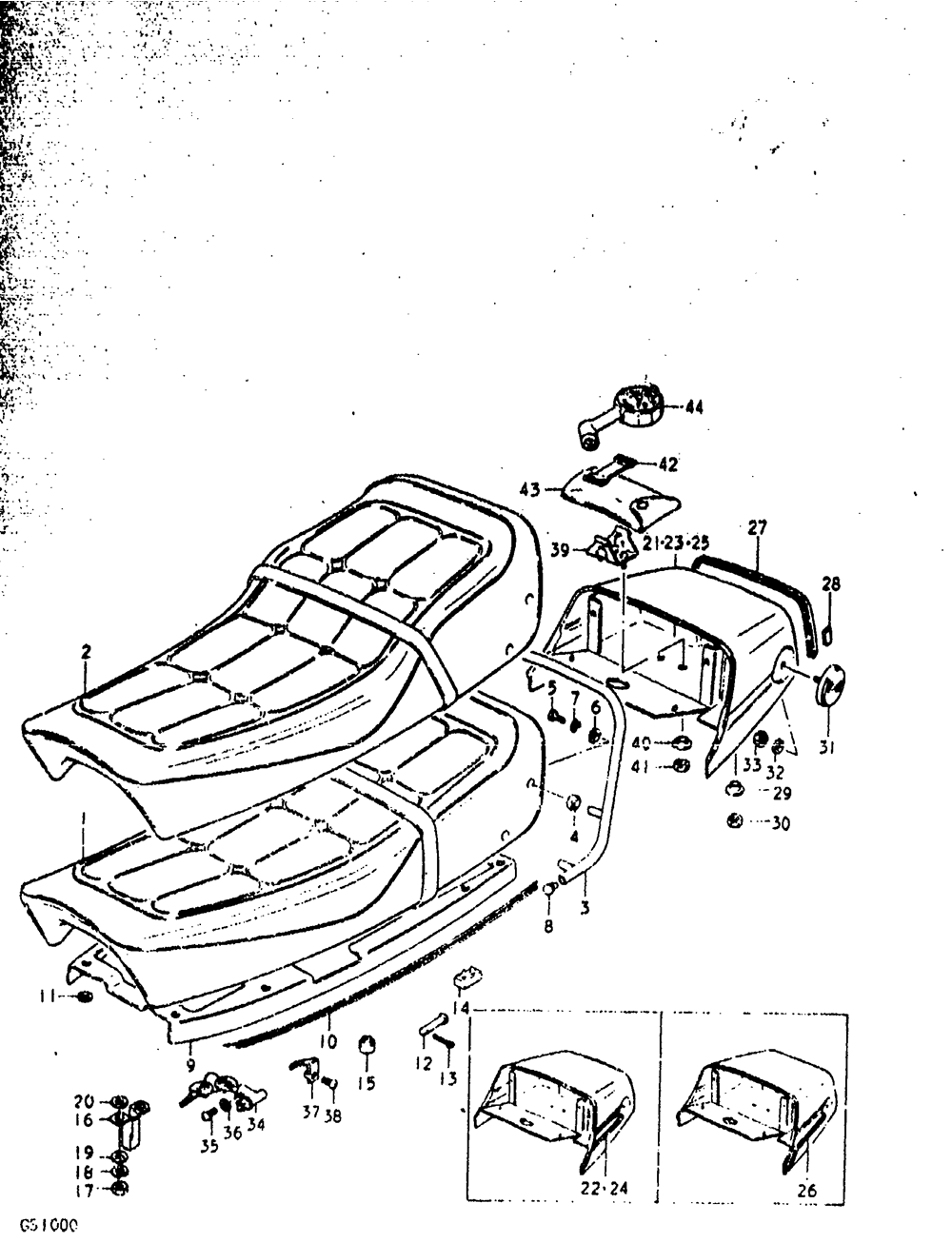 Seat (gs1000c