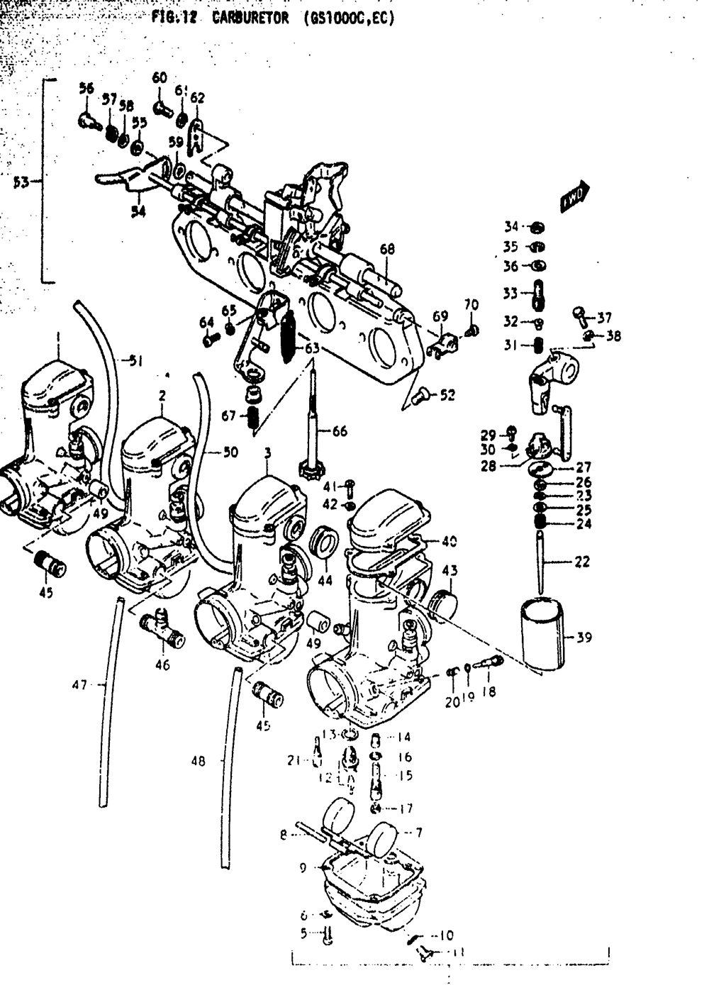 Carburetor (gs1000c