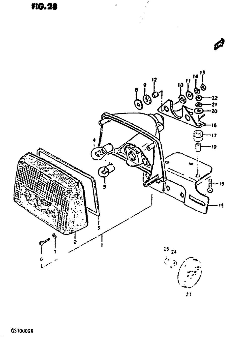 Rear combination lamp