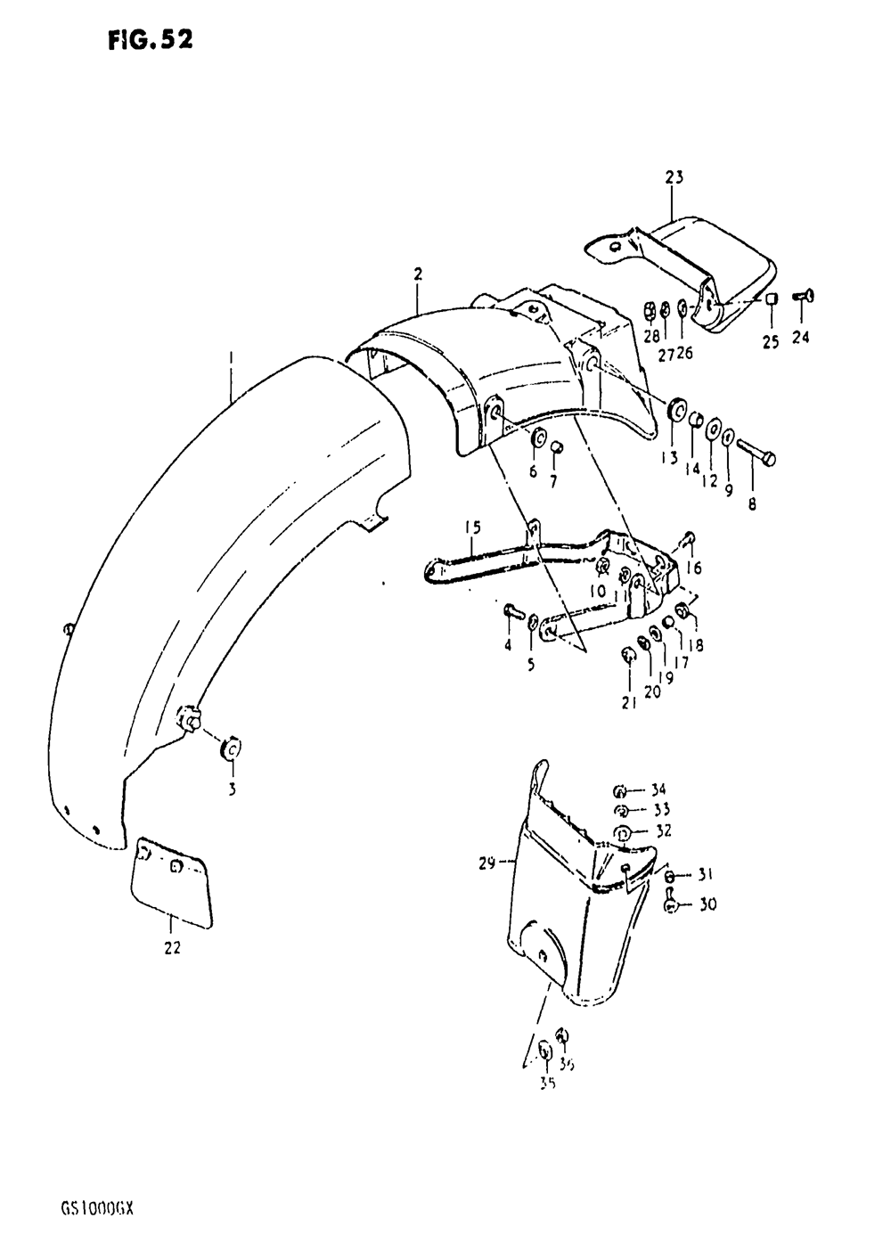 Rear fender