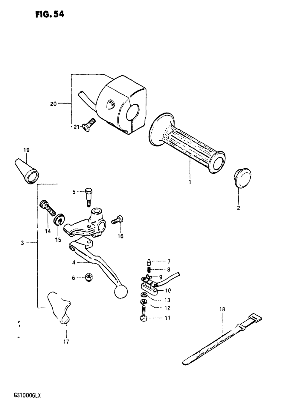 Left handle switch