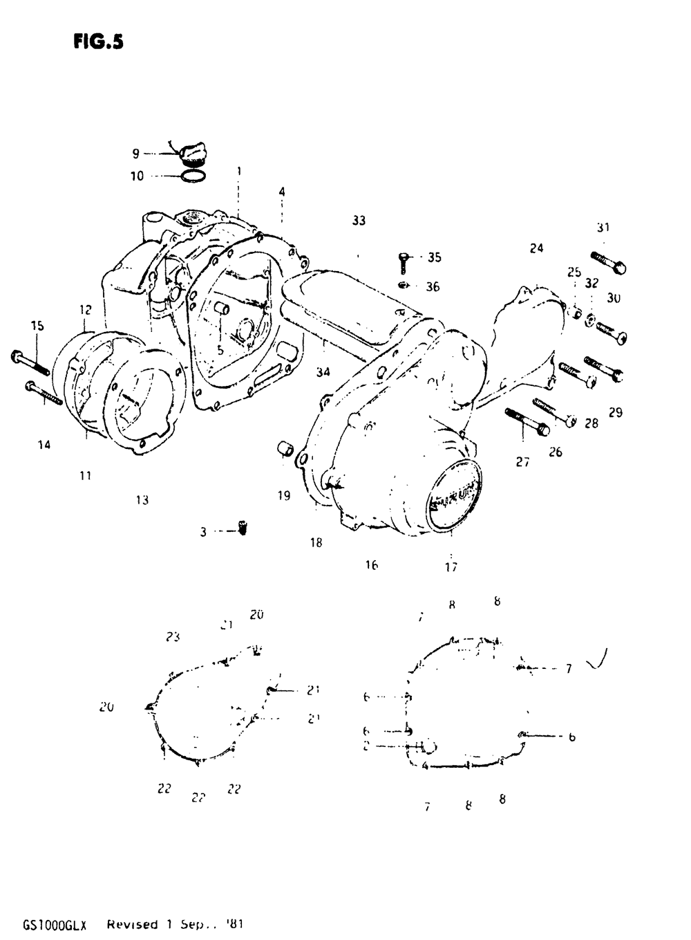 Crankcase cover