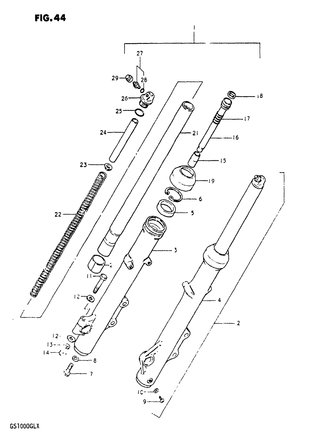 Front fork (model t)