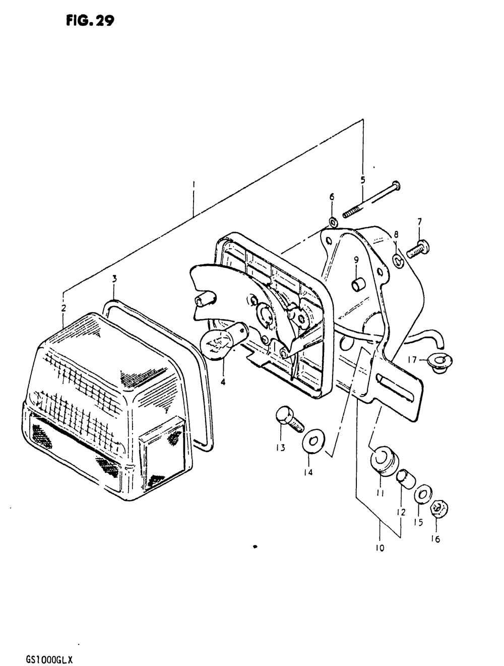 Rear combination lamp