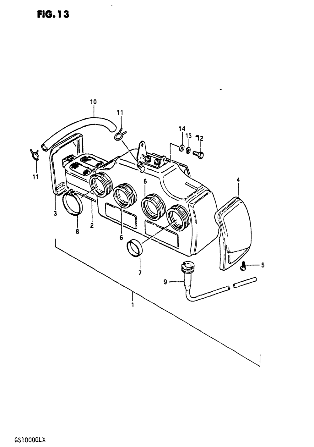 Air cleaner (model x)