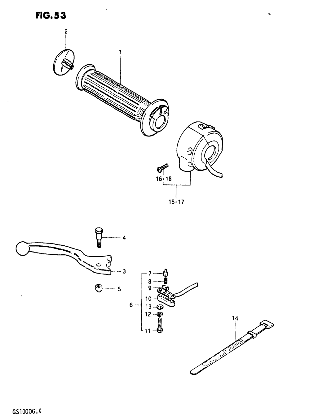 Right handle switch