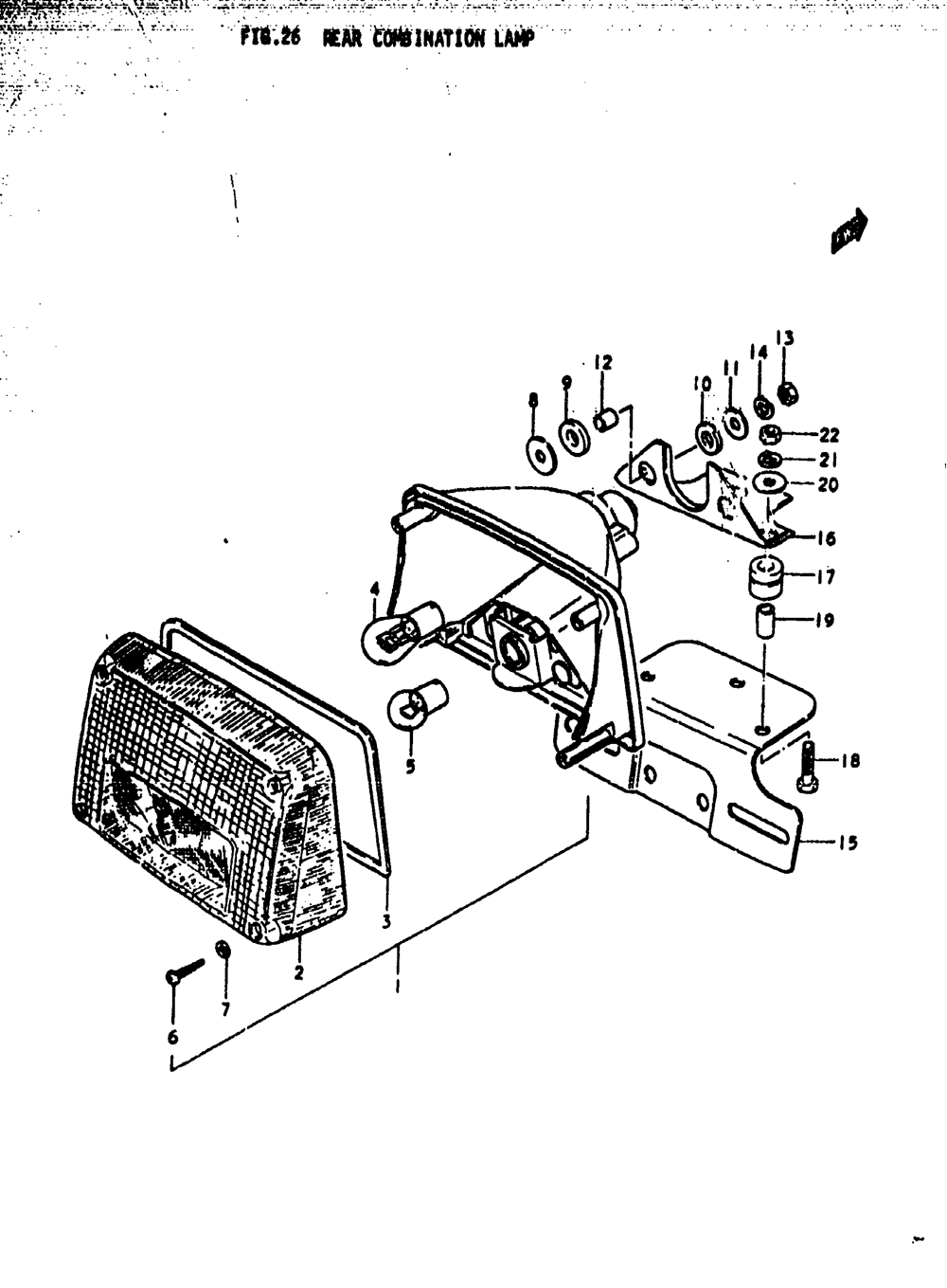 Rear combination lamp