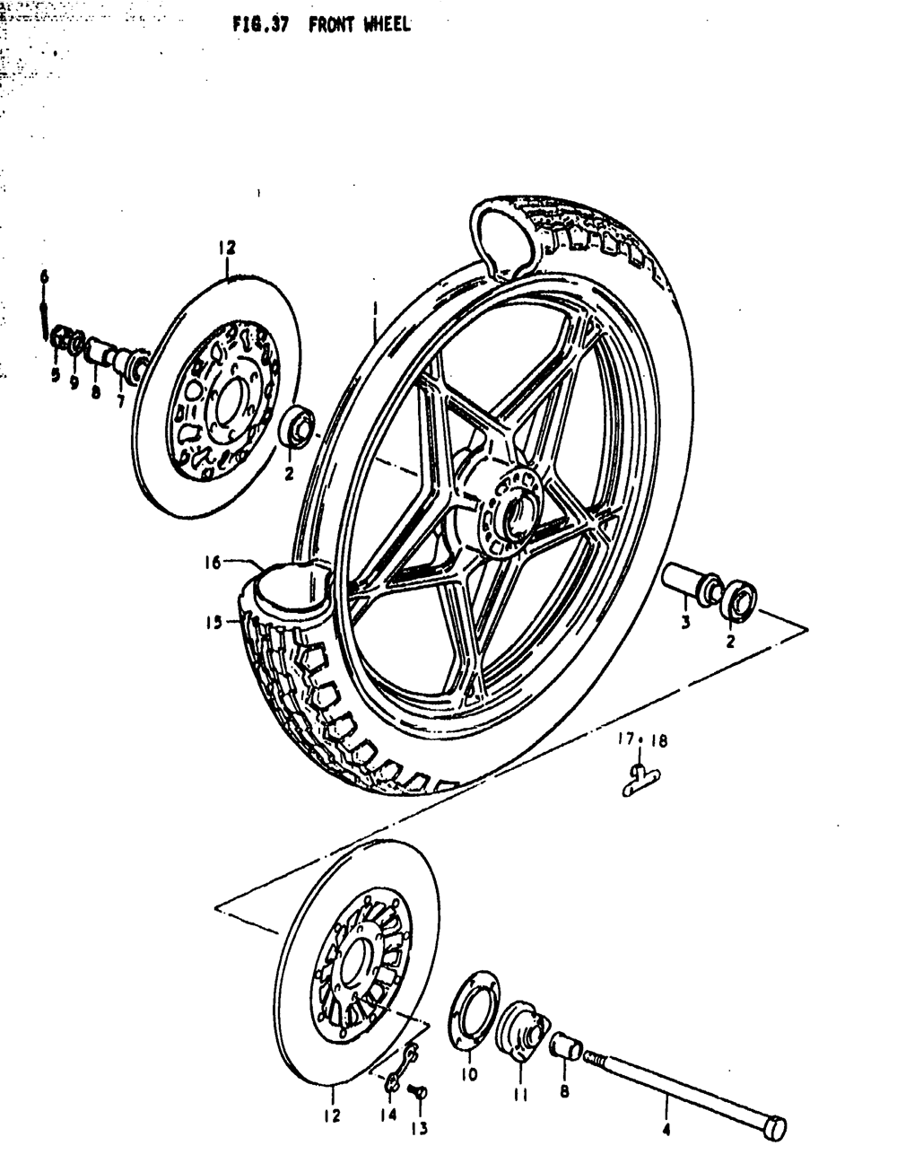 Front wheel