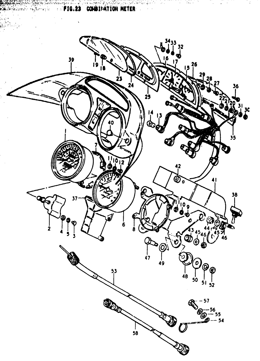 Combination meter