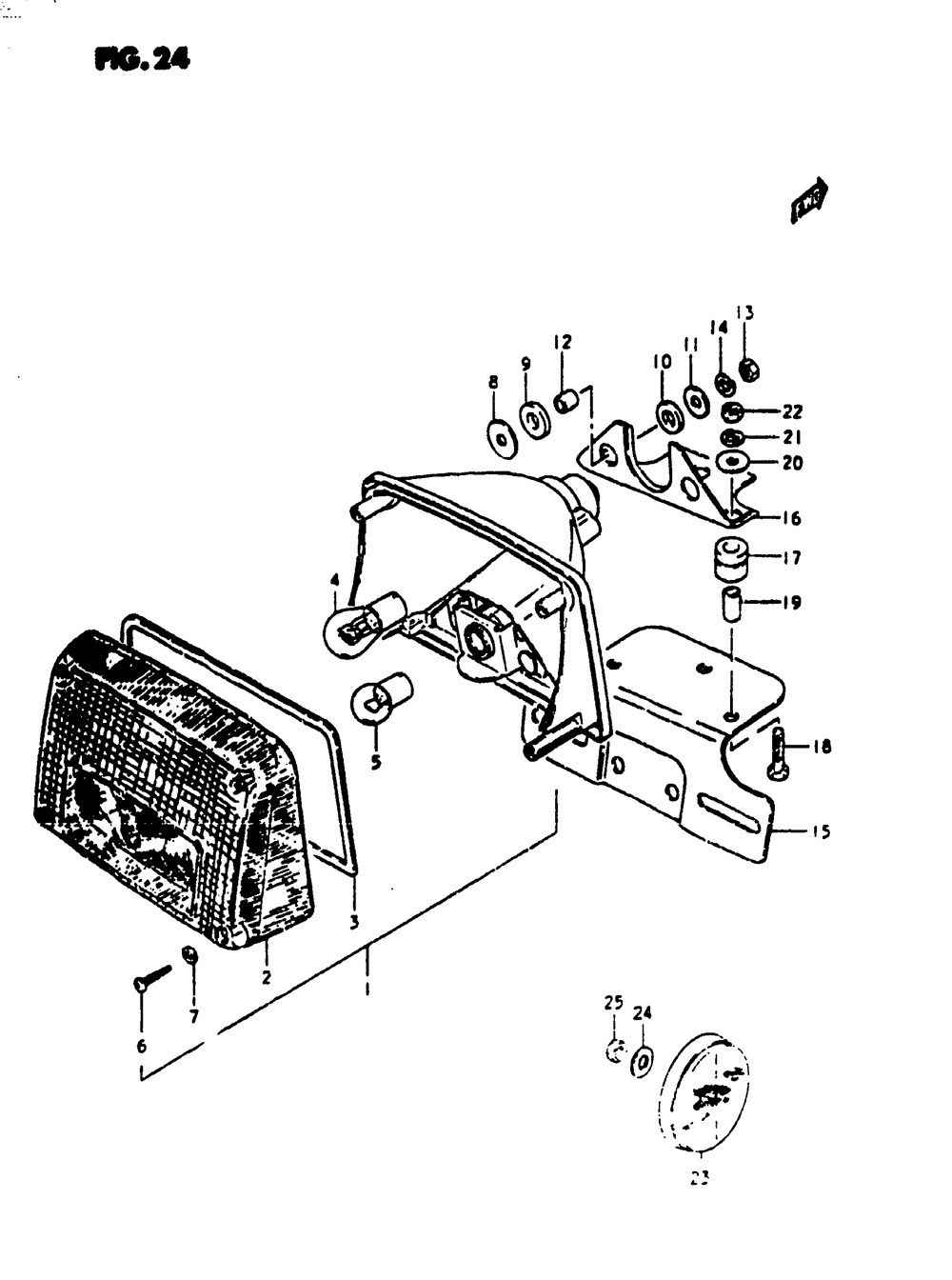 Rear combination lamp