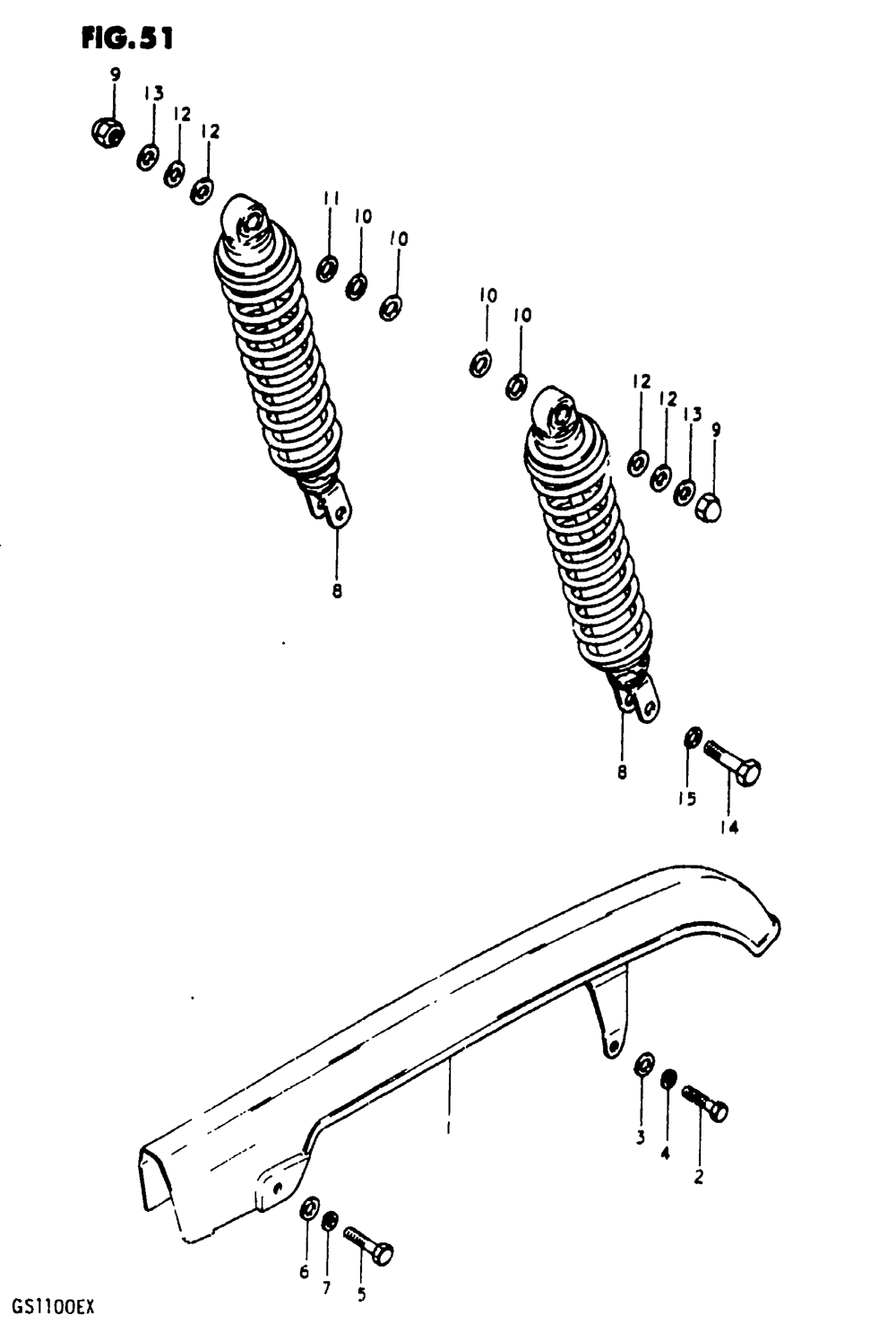 Chain case - shock absorber