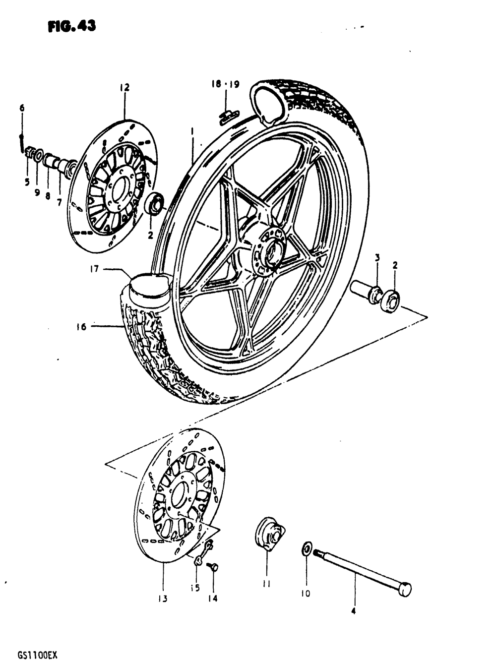 Front wheel