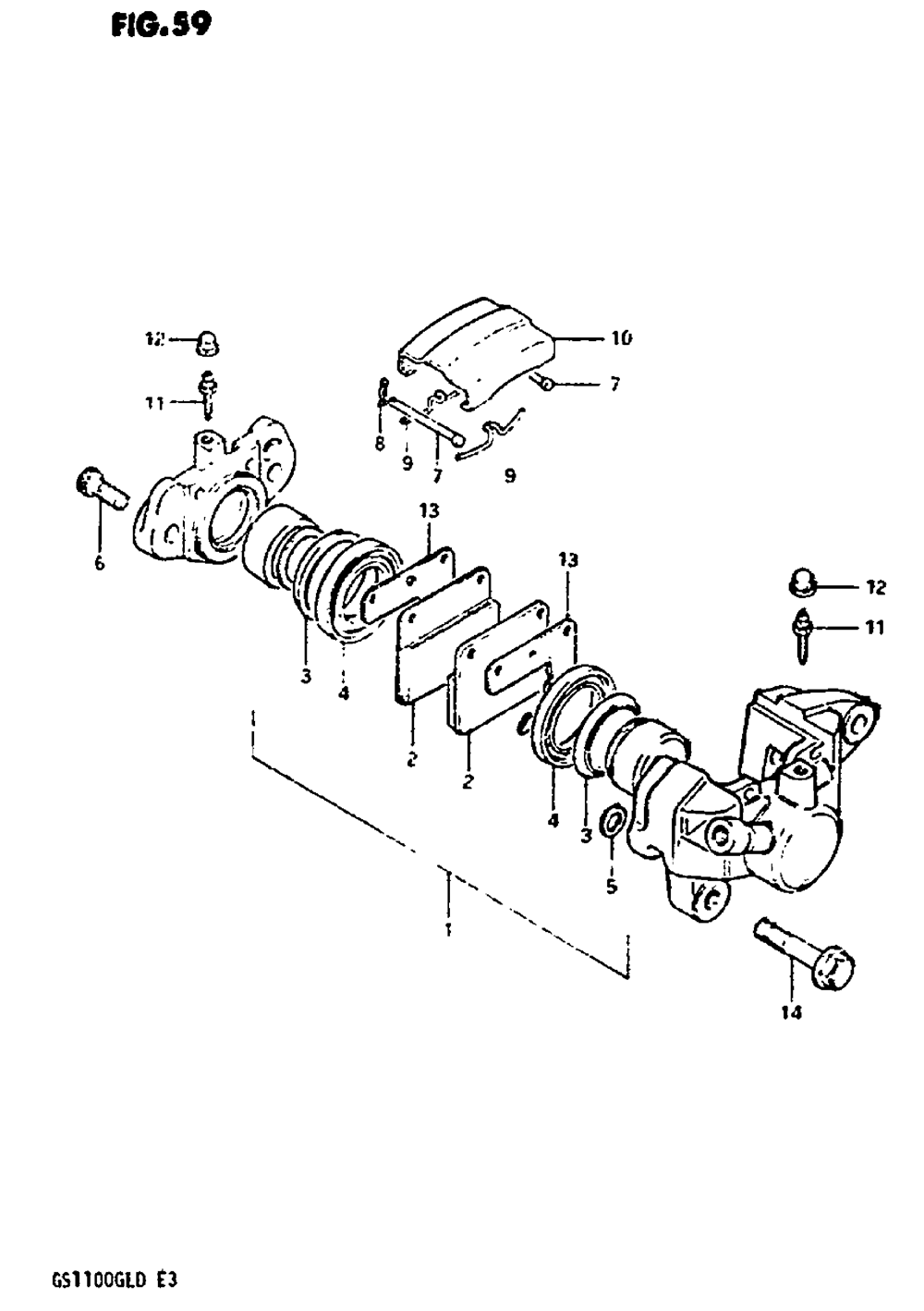 Rear calipers