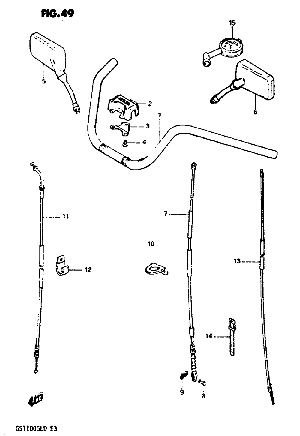 Handlebar (model d)