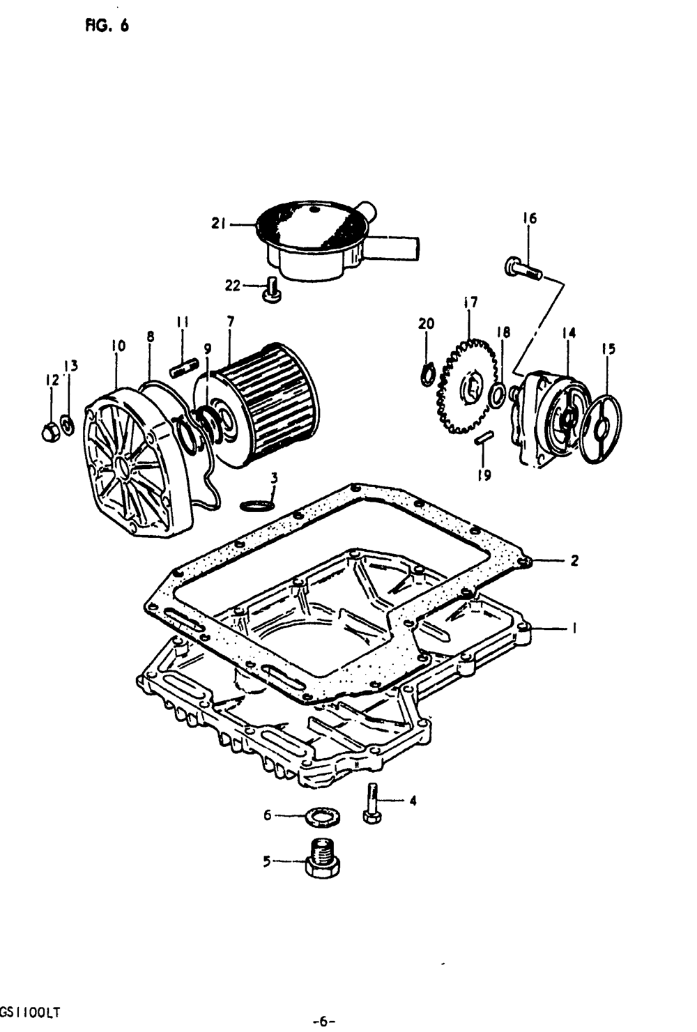 Oil pump - oil filter