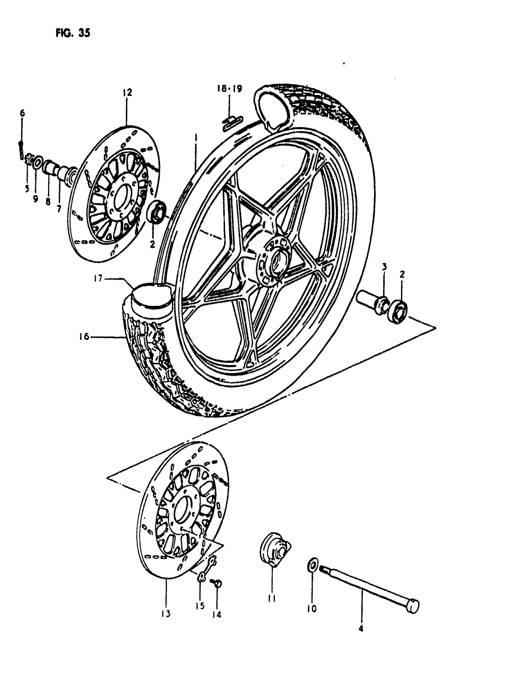 Front wheel