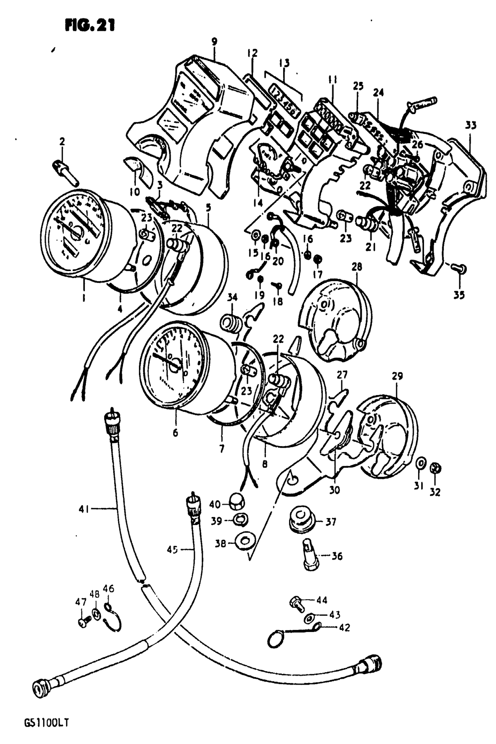 Speedometer - tachometer