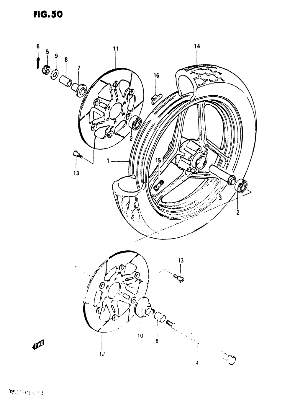 Front wheel