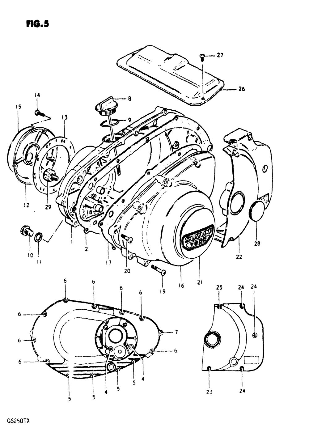 Crankcase cover