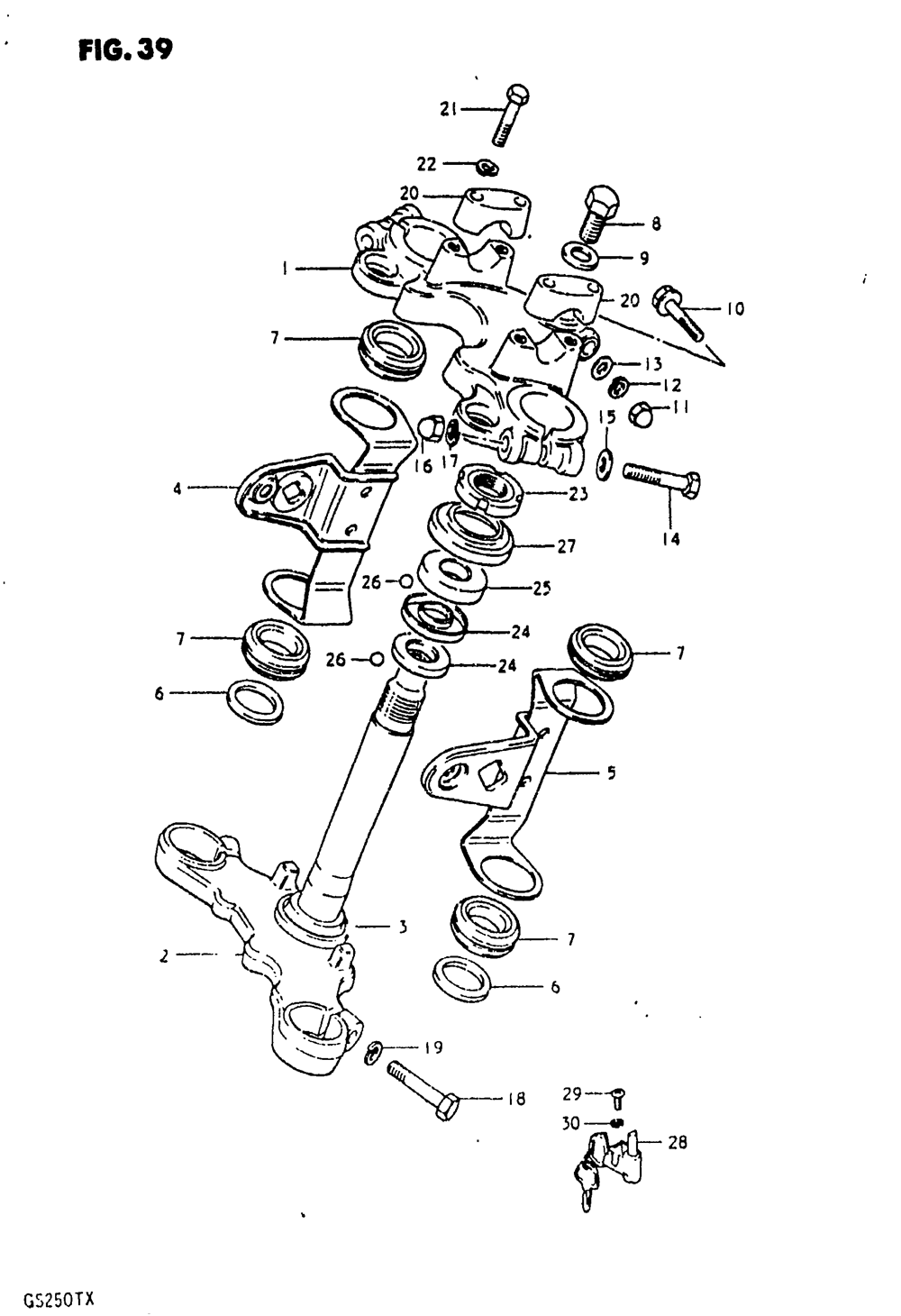 Steering stem