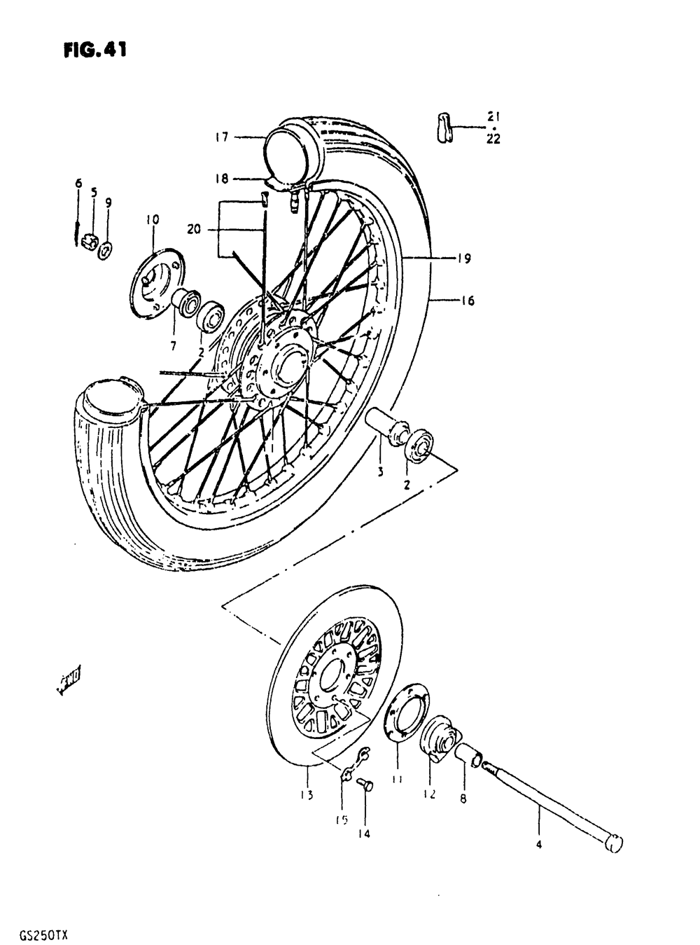 Front wheel