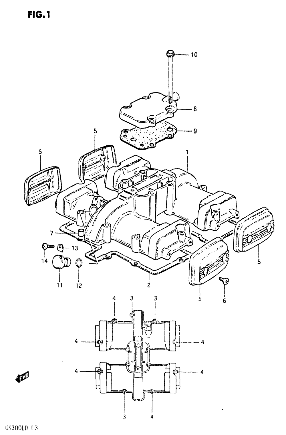 Cylinder head cover (model z)