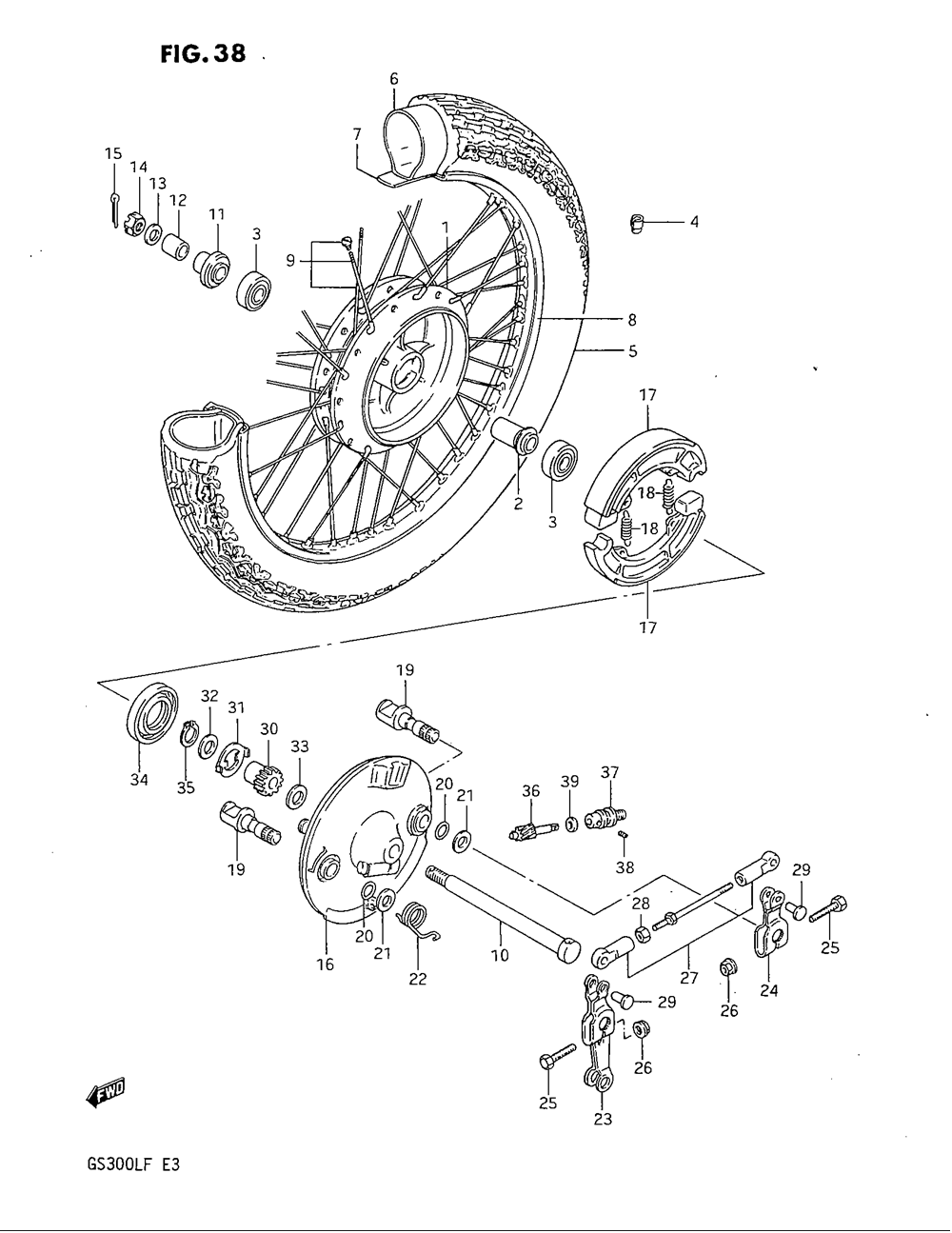 Front wheel