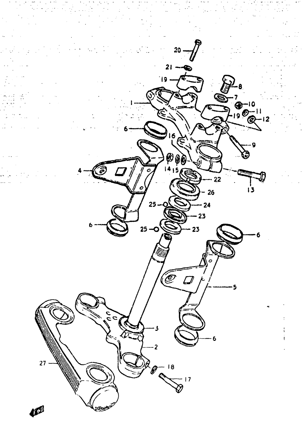 Steering stem