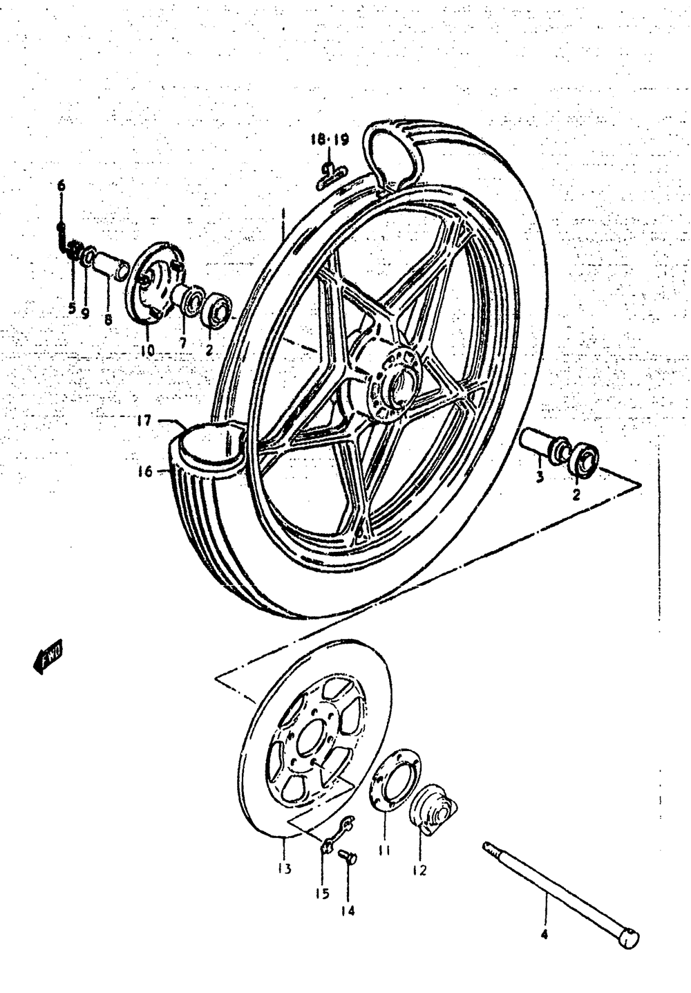 Front wheel