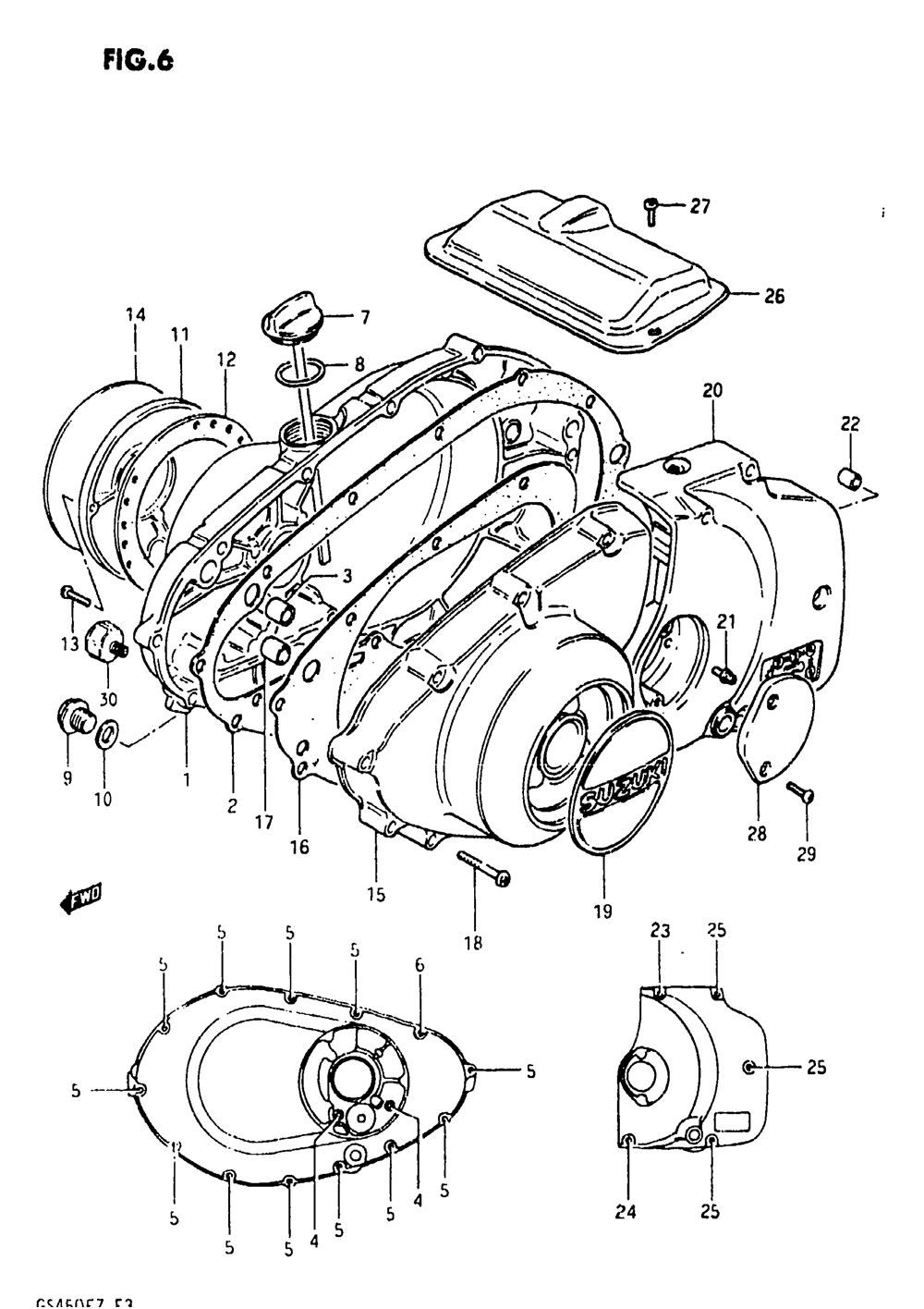 Crankcase cover