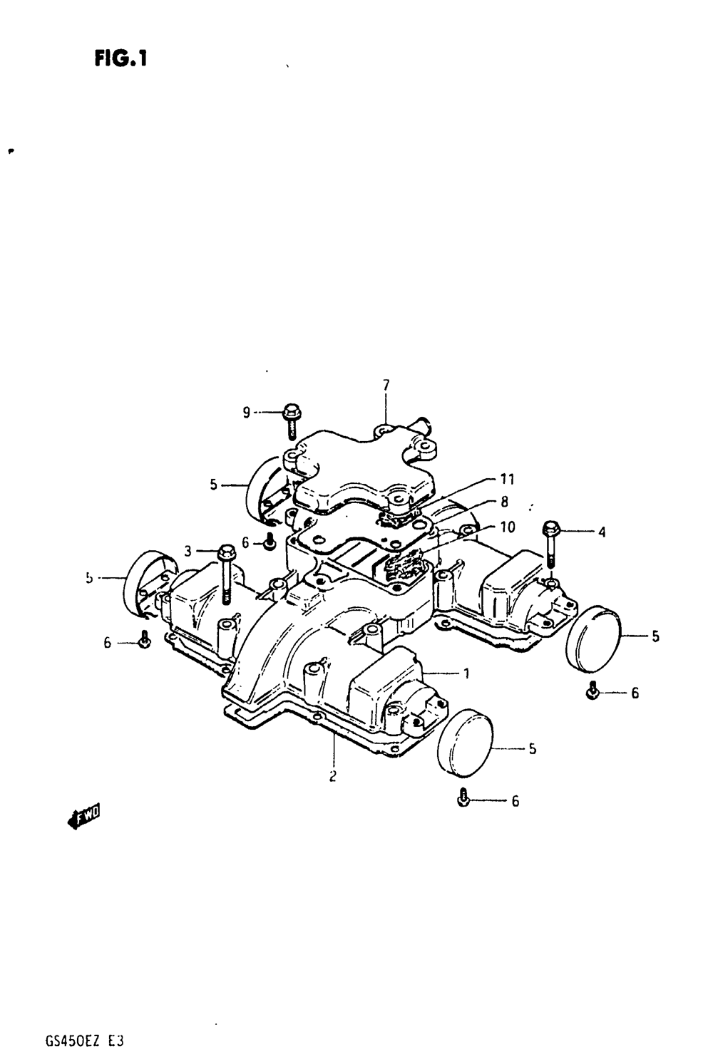 Cylinder head cover (~e.no.162952)