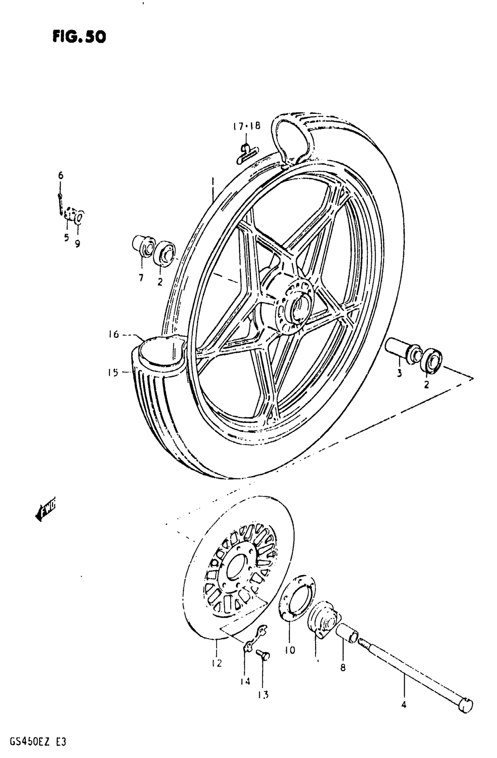 Front wheel