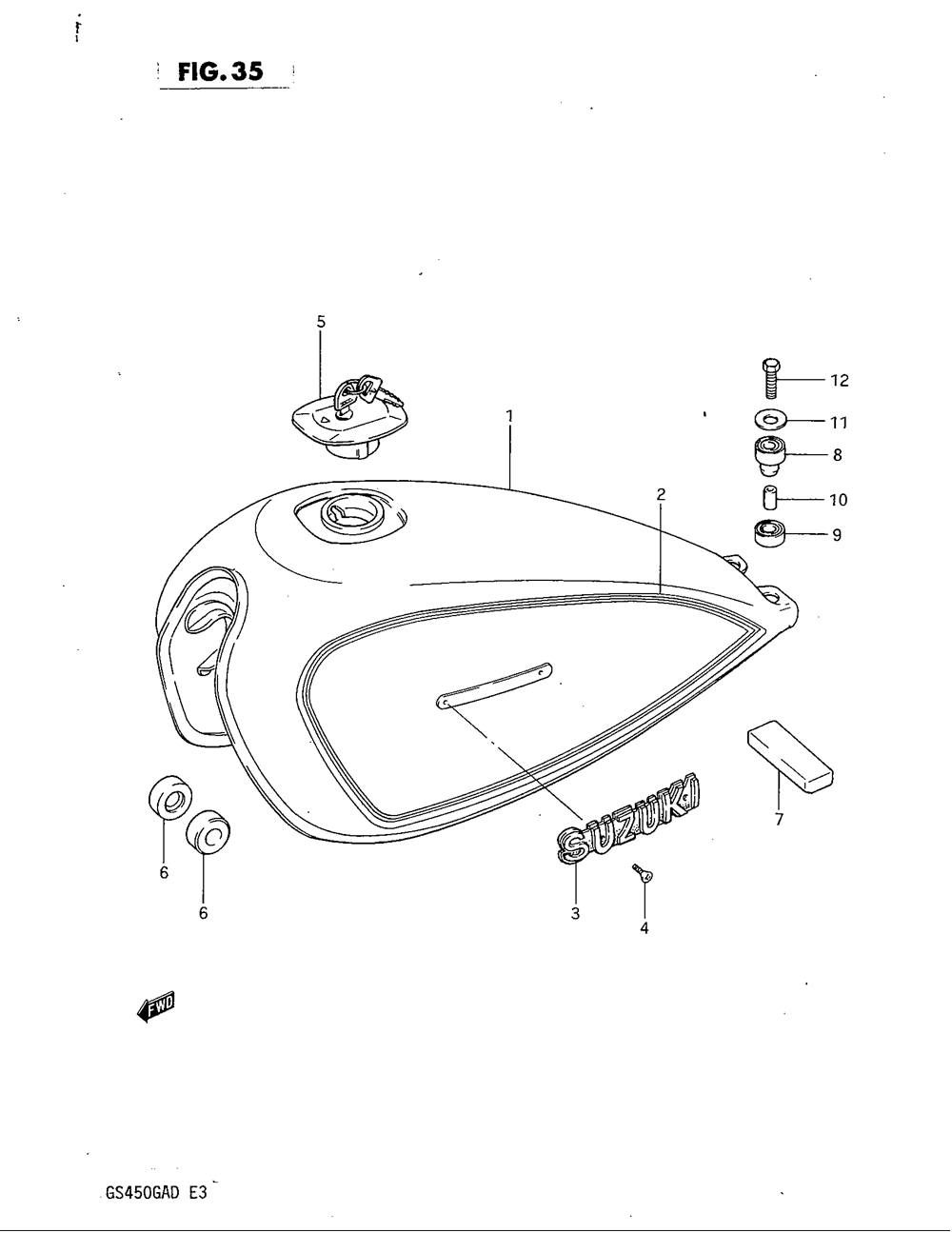 Fuel tank (model z)