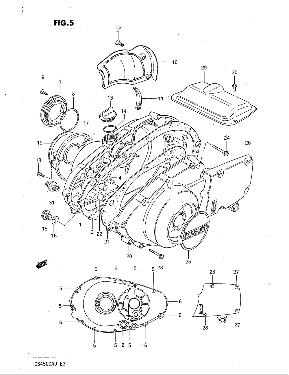 Crankcase cover