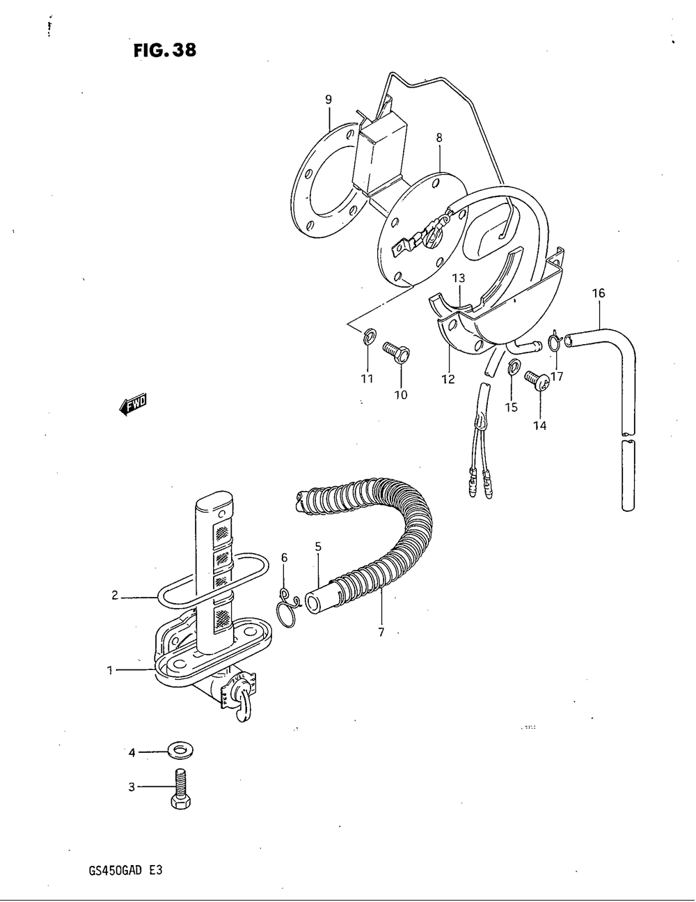 Fuel cock (model d)