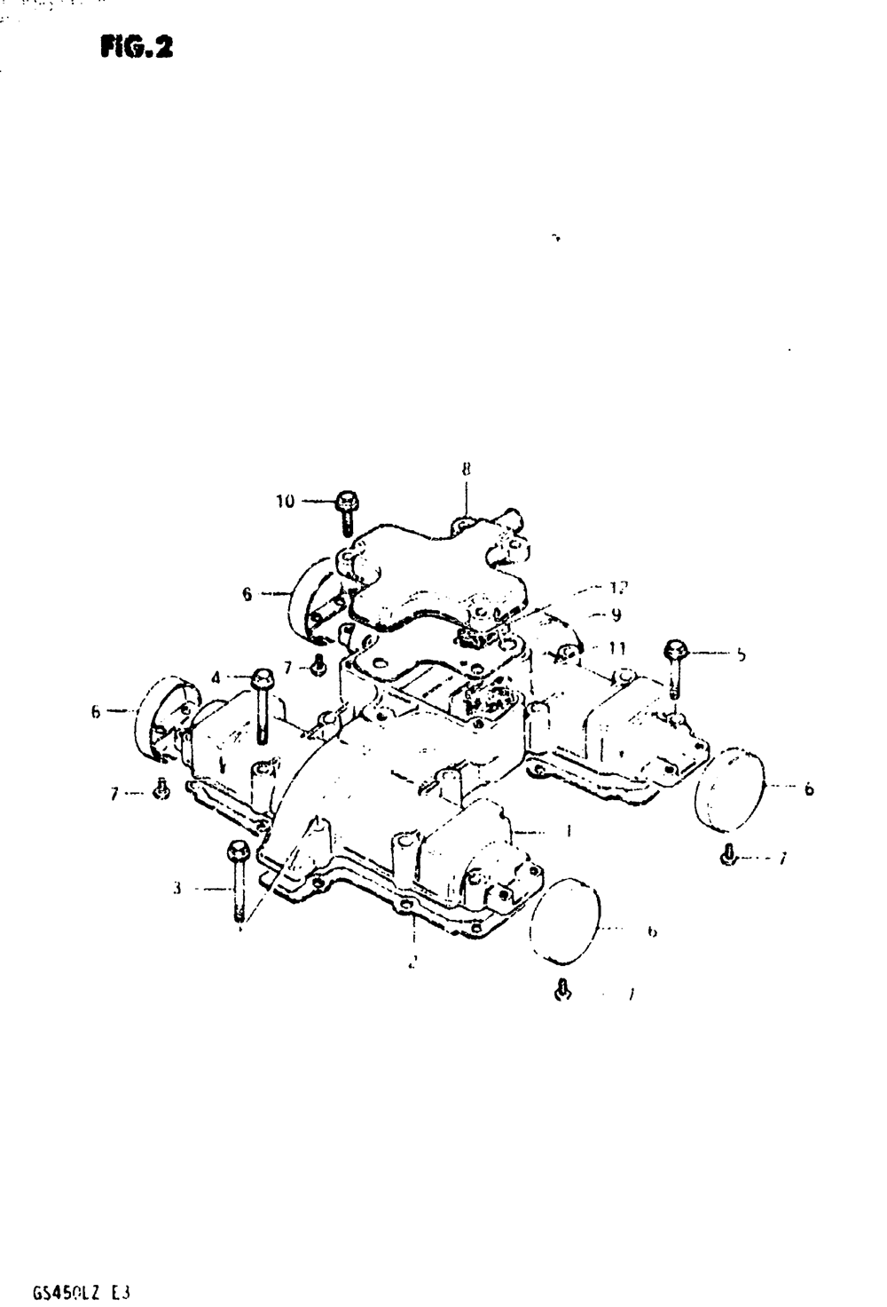 Cylinder head cover (model z)