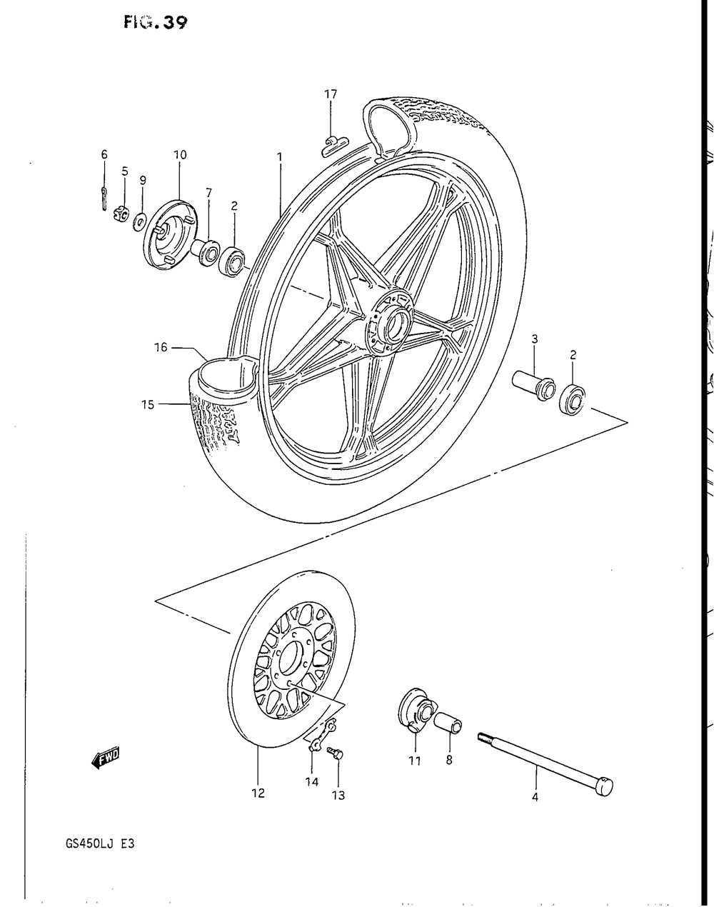 Front wheel