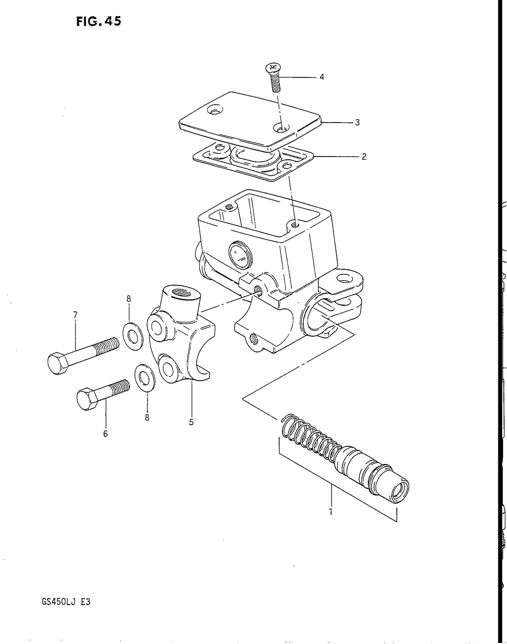 Master cylinder