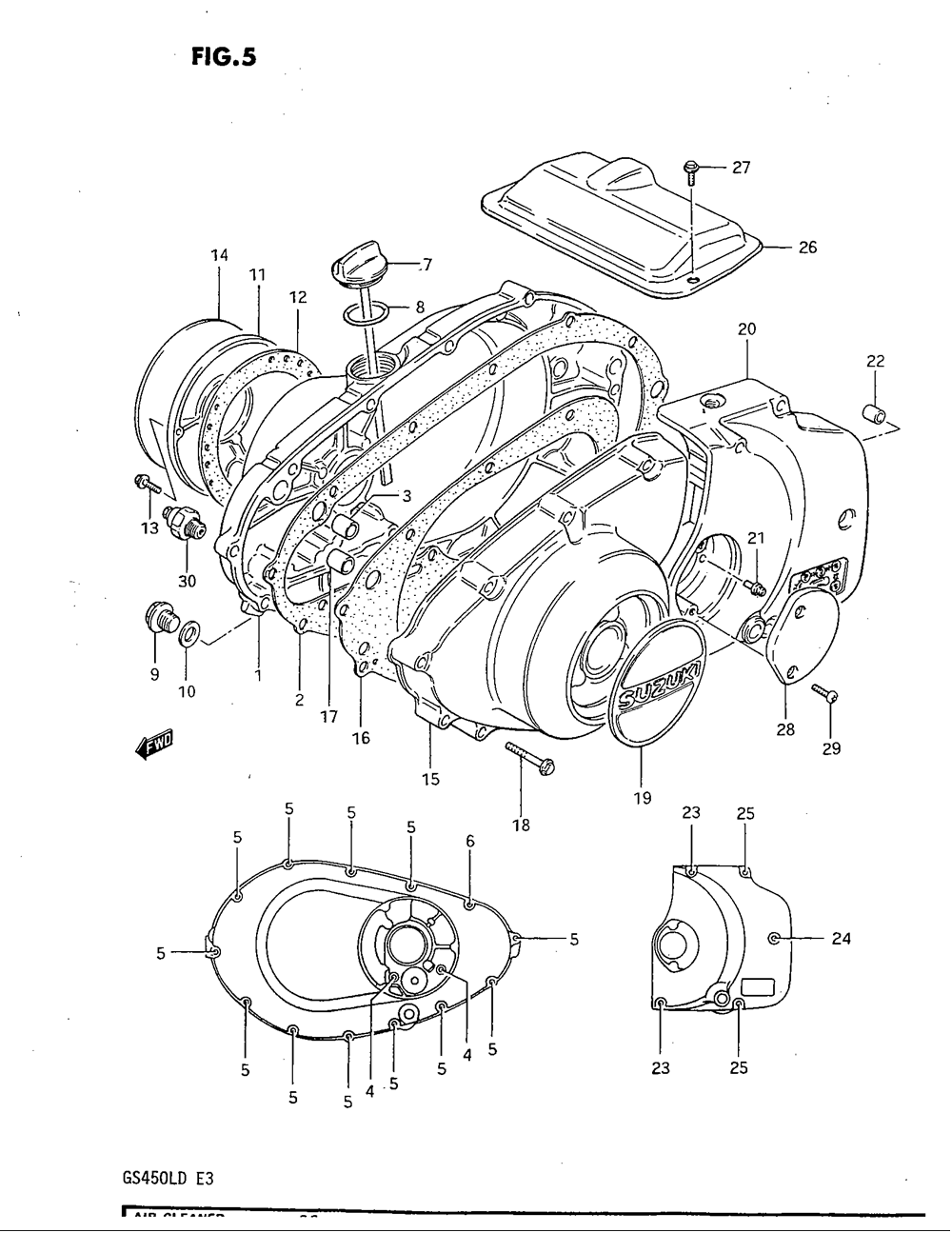 Crankcase cover