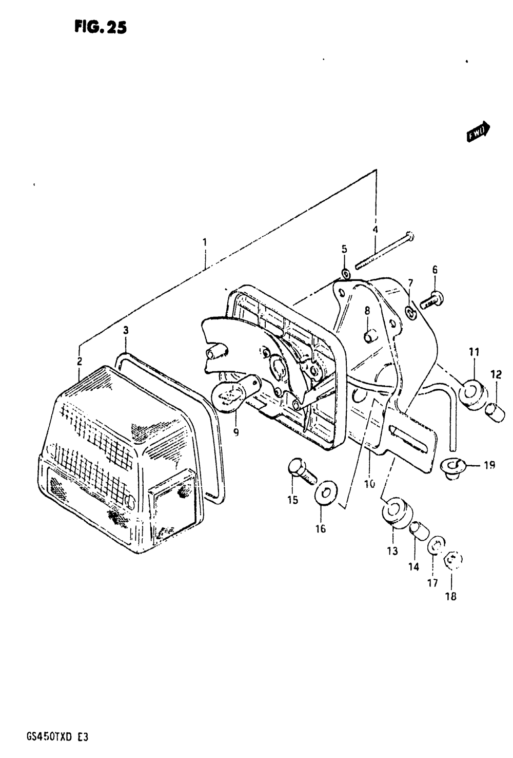 Rear combination lamp