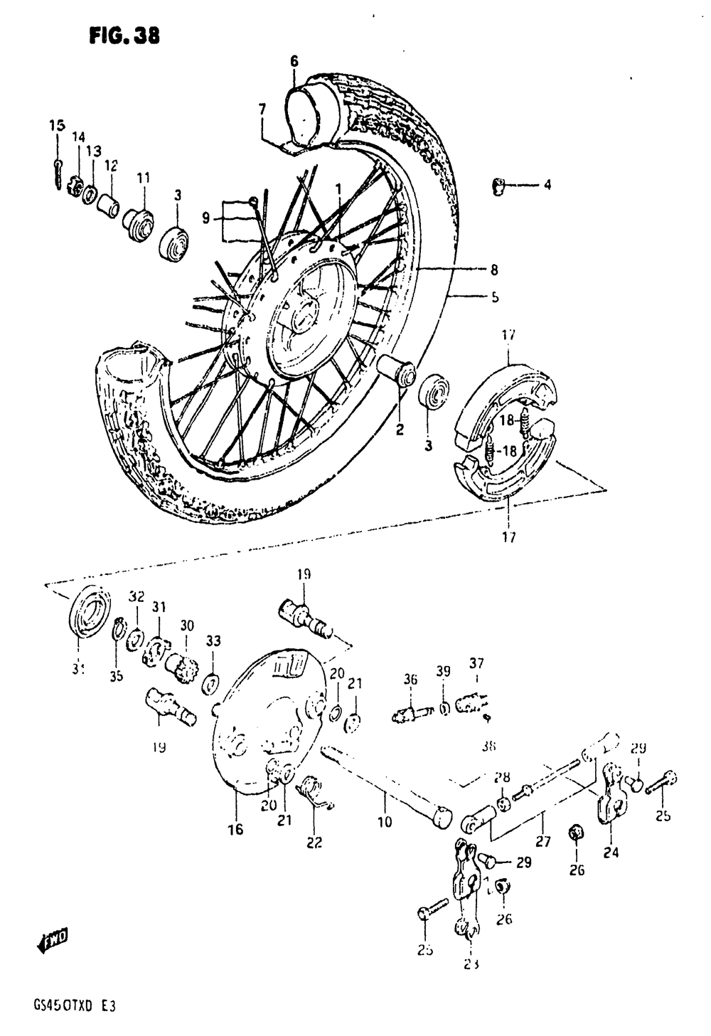 Front wheel