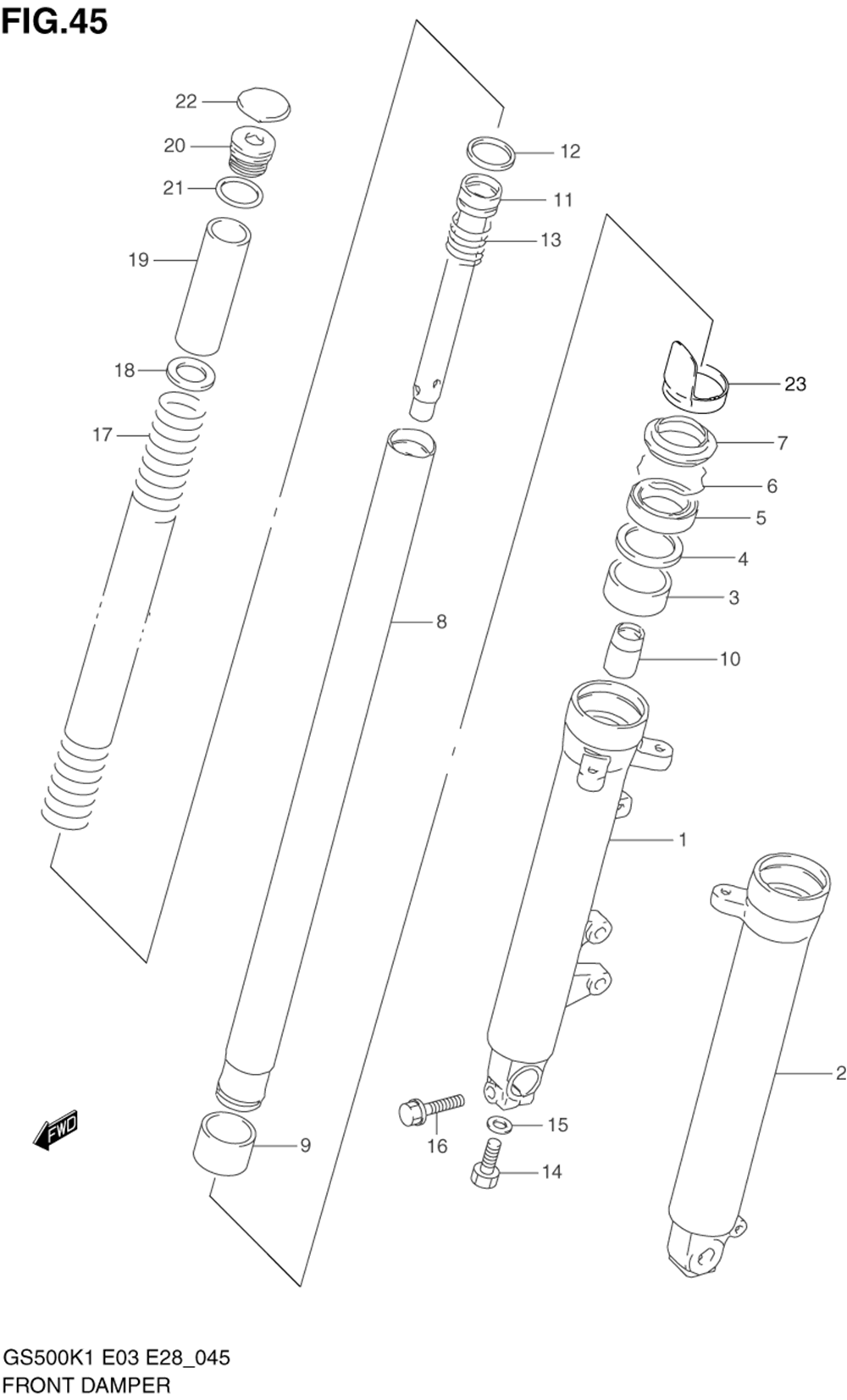 Front damper