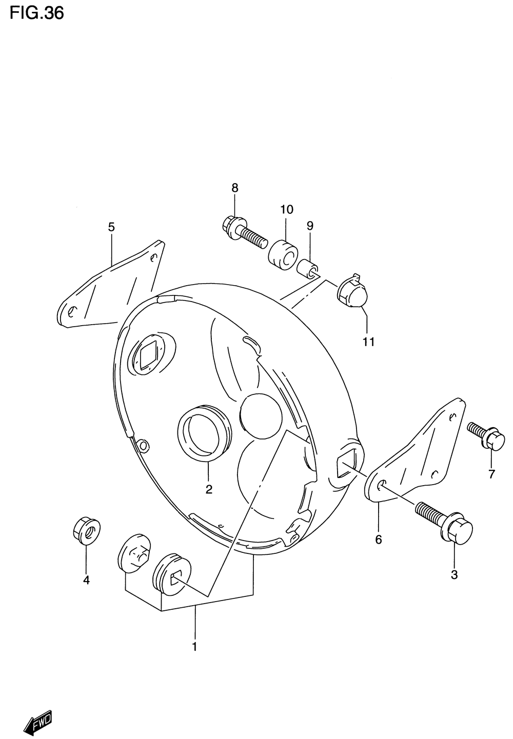 Headlamp housing