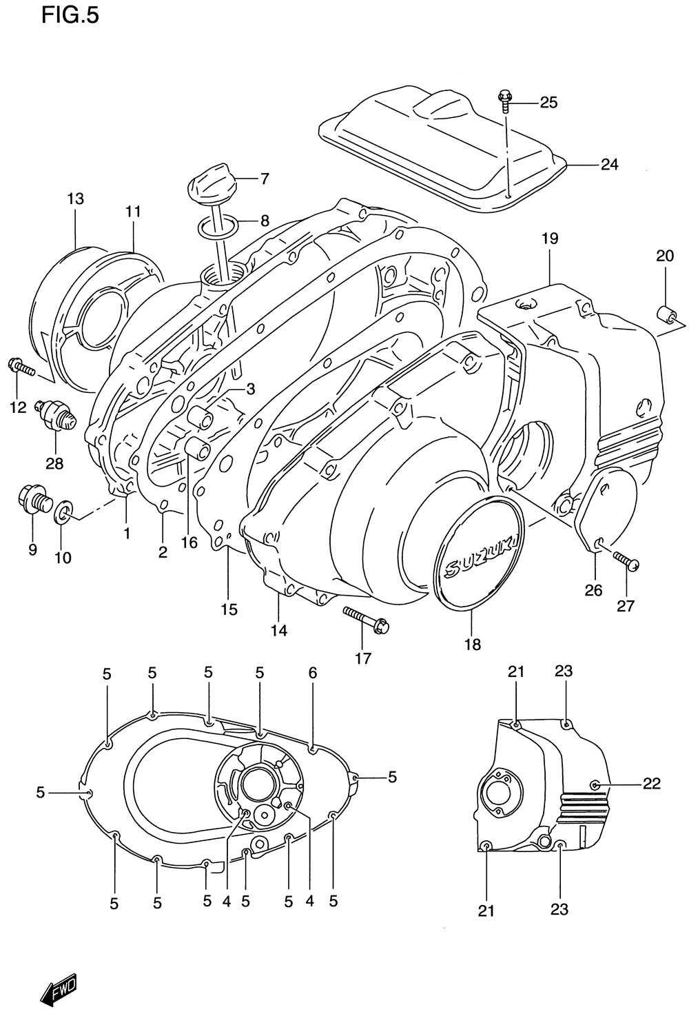 Crankcase cover