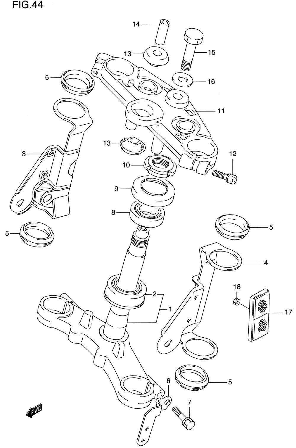 Steering stem