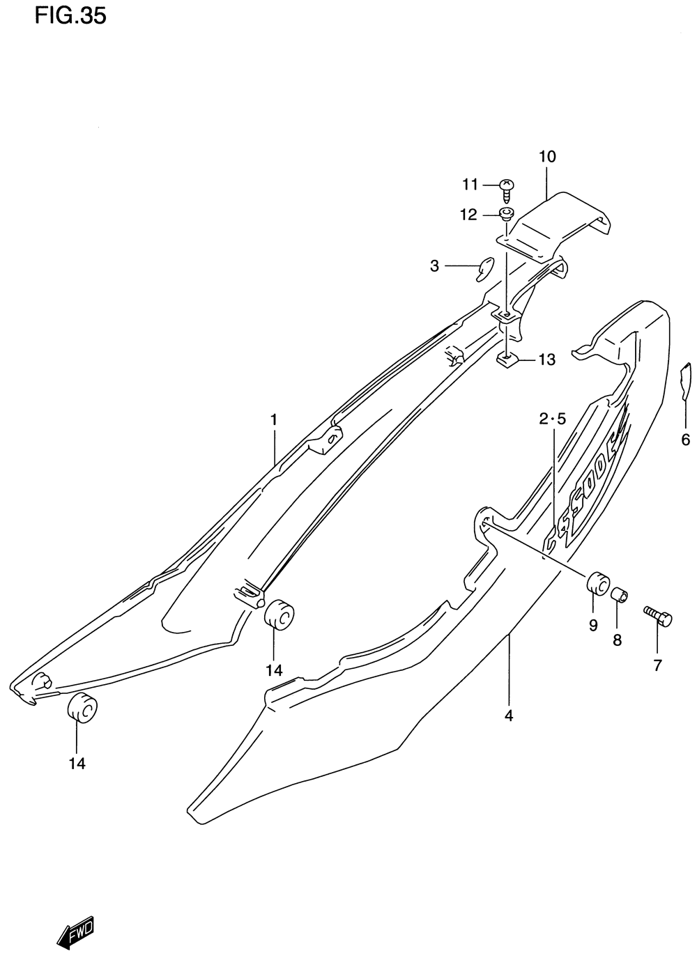 Frame cover (model v)