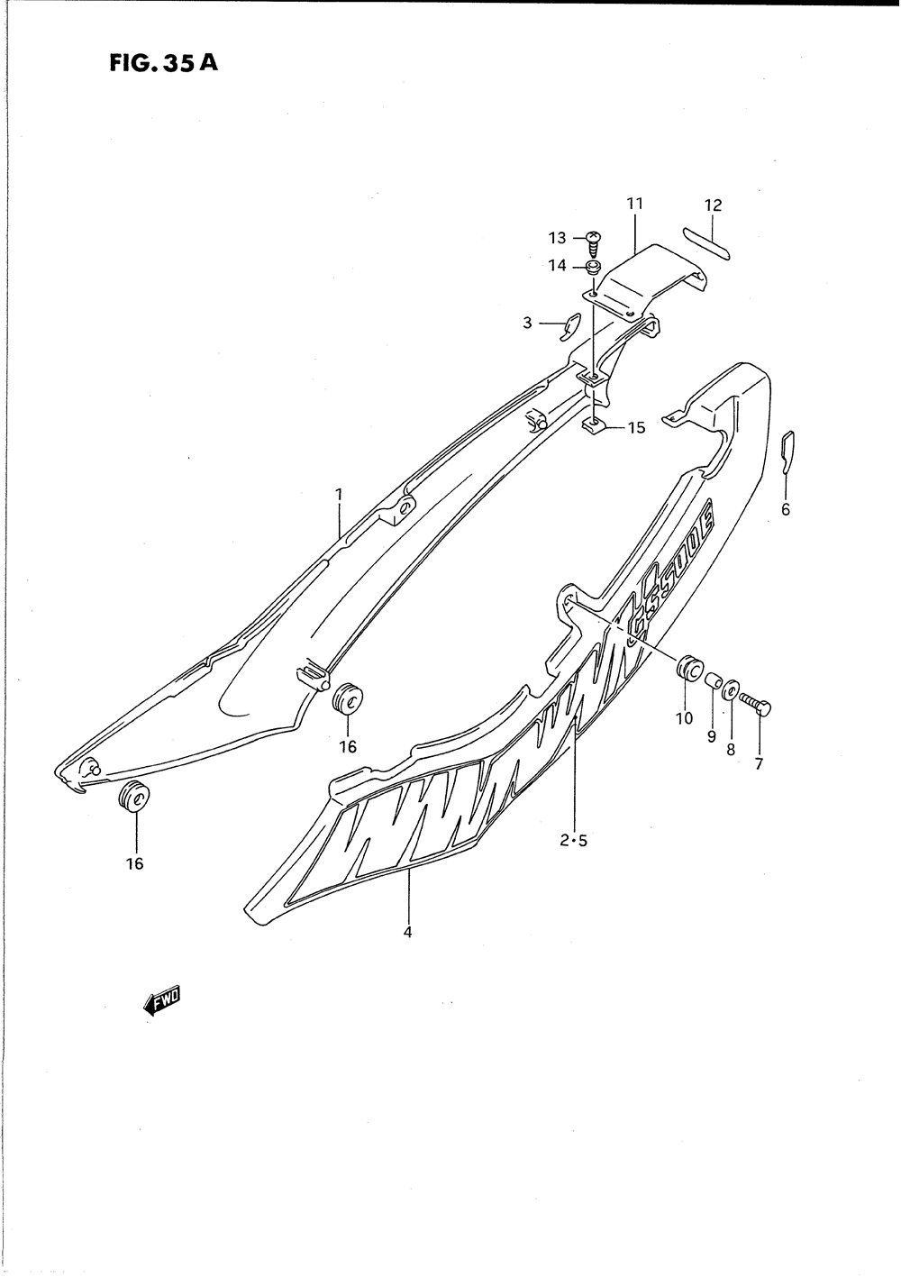 Frame cover (model n)